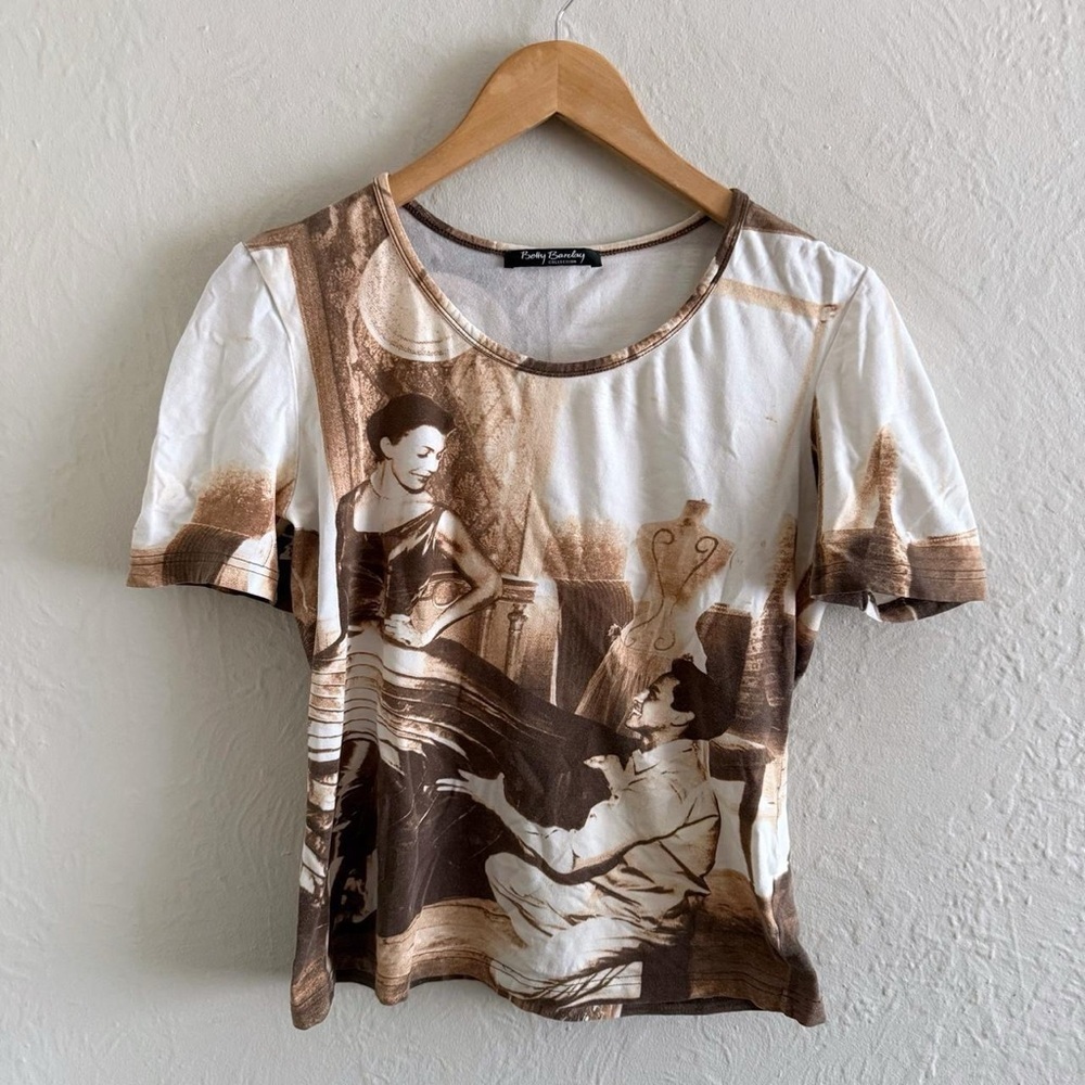 Betty Barclay Artistic Graphic Print Top Size XL
